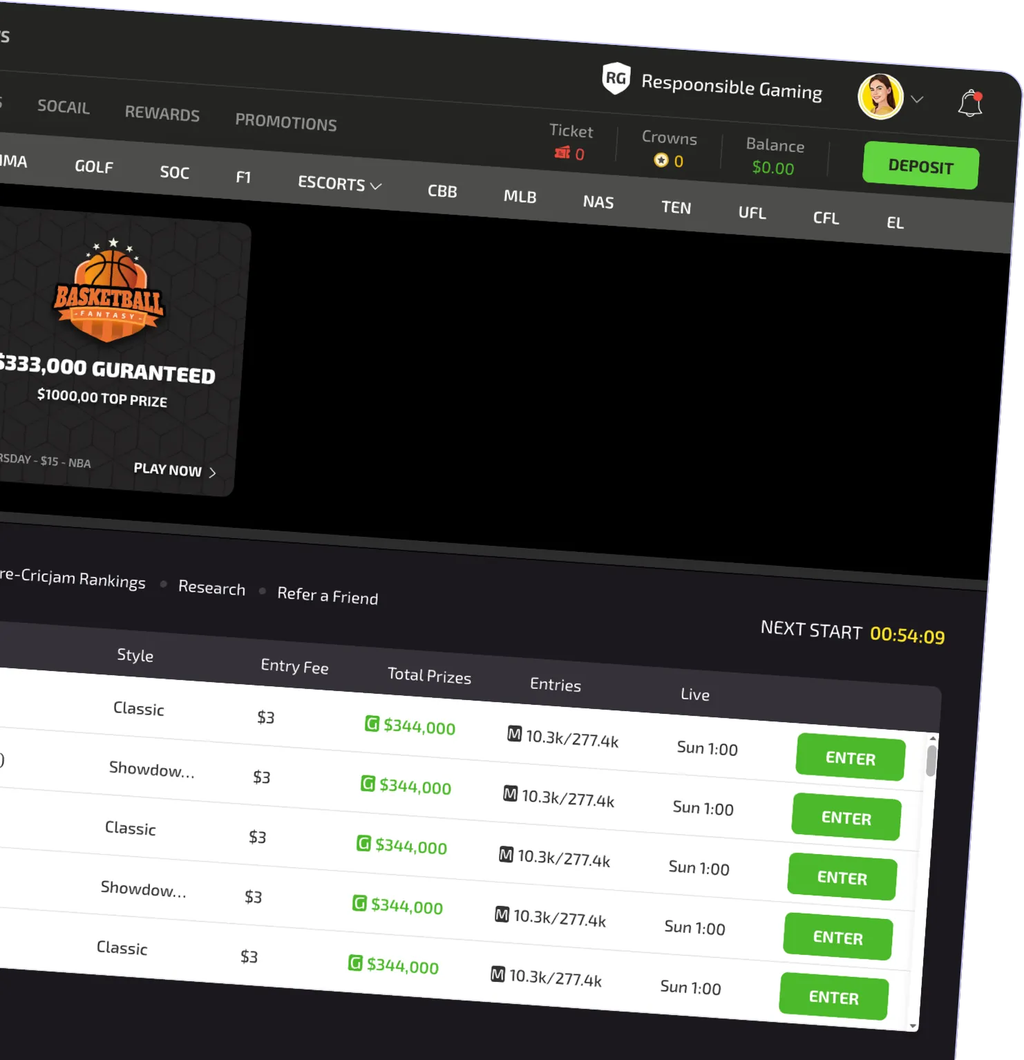 Admin Preview
