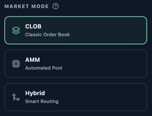The Engine Architecture: CLOB, AMM, or Hybrid