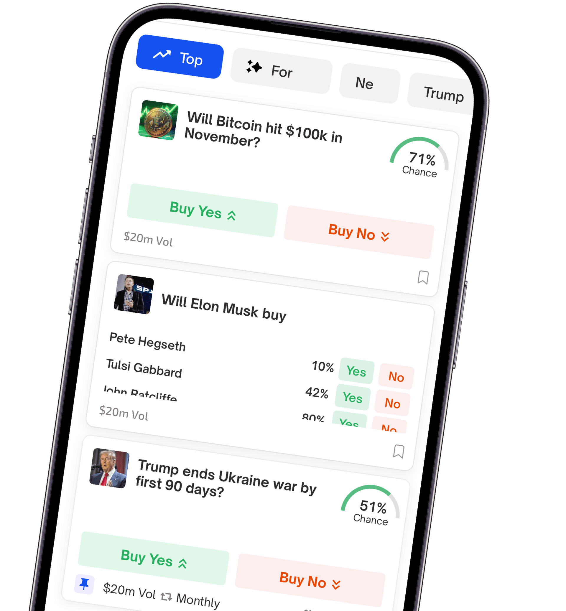A crypto-native, Polymarket-style prediction market