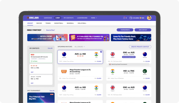 Community Fantasy Football Leagues and Tournaments