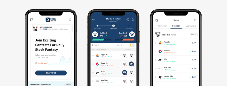 Fantasy Stock gaming apps