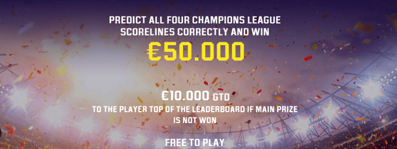 Unibet - Free Champions League Predictor Game